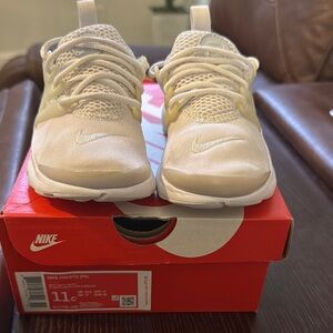 Nike Kids Presto Shoes - Cream